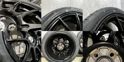 JDM Tires manufactured in 2014 balanced. ROCKBLADE 215/45R17 Summer ti No Tires - Image 7