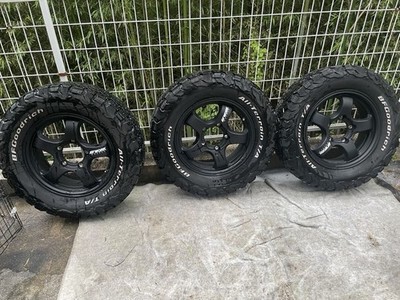 JDM Suzuki Jimny WORK wheels BFGoodrich Oars Terrain 215/70-16 Jimny w No Tires - Image 2