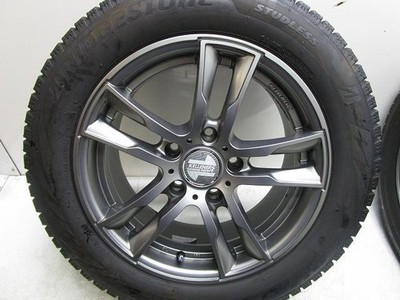 JDM 16VRX2 205/55R16 7J+33 120 BMW Used Studless Aluminum Wheels 4-Boo No Tires - Image 4