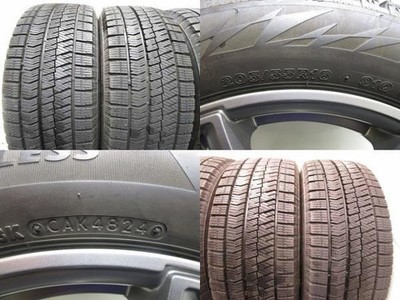 JDM 16VRX2 205/55R16 7J+33 120 BMW Used Studless Aluminum Wheels 4-Boo No Tires - Image 10