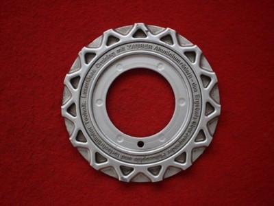 JDM Two used aftermarket ZAUBER wheel caps center plates emblems and o No Tires - Image 4