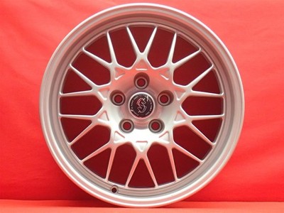JDM Stagea Autech Bar John 260RS Genuine BBS 17-inch wheels 4-book 7J- No Tires - Image 2