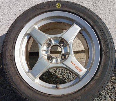 JDM RAYS VOLK RACING 5/4S Rays Volk Racing 6.5J-15in PCD100 4-hole 4H No Tires - Image 3