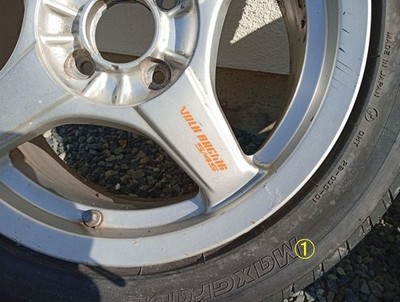 JDM RAYS VOLK RACING 5/4S Rays Volk Racing 6.5J-15in PCD100 4-hole 4H No Tires - Image 4