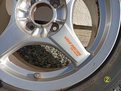 JDM RAYS VOLK RACING 5/4S Rays Volk Racing 6.5J-15in PCD100 4-hole 4H No Tires - Image 5