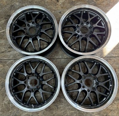 JDM RareRACING SPARCO NS2 15-inch wheels 6.5J +32 offset PCD100 4H. Fi No Tires