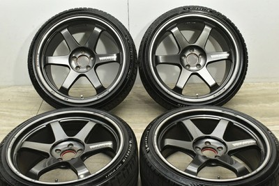 JDM Used RAYS Volk Racing TE37 Ultra Track Edition 4-Pack 209.5J x 20 No Tires - Image 2