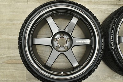JDM Used RAYS Volk Racing TE37 Ultra Track Edition 4-Pack 209.5J x 20 No Tires - Image 4