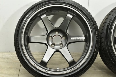 JDM Used RAYS Volk Racing TE37 Ultra Track Edition 4-Pack 209.5J x 20 No Tires - Image 6