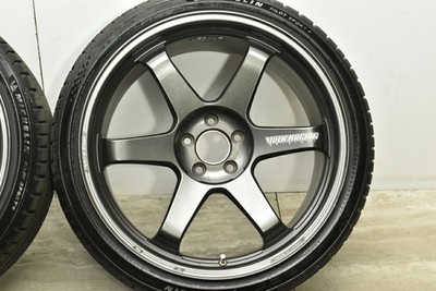 JDM Used RAYS Volk Racing TE37 Ultra Track Edition 4-Pack 209.5J x 20 No Tires - Image 7