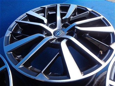 JDM Genuine Subaru WRX S4 8.5J/+55 PCD 114.3 4-Wheel Set Subaru Parts No Tires - Image 4