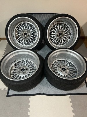 JDM Rare BBS Super RS RS561 209.5J ET+53 225/35R20 RS558 208.5J ET+4 No Tires - Image 2