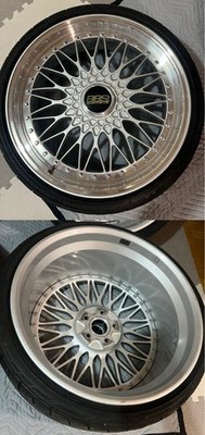 JDM Rare BBS Super RS RS561 209.5J ET+53 225/35R20 RS558 208.5J ET+4 No Tires - Image 3
