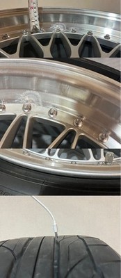 JDM Rare BBS Super RS RS561 209.5J ET+53 225/35R20 RS558 208.5J ET+4 No Tires - Image 10