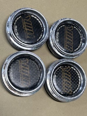 JDM RAYS Rays Volk Center Cap 4 Individual GT-C GT-N Junk 60530 No Tires