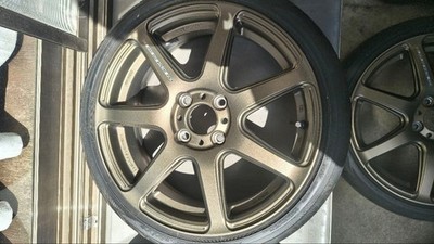 JDM WORK EMOTION T7R 16-inch wheels with YOKOHAMA Sdrive tires. No Tires - Image 3