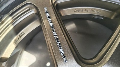 JDM WORK EMOTION T7R 16-inch wheels with YOKOHAMA Sdrive tires. No Tires - Image 9
