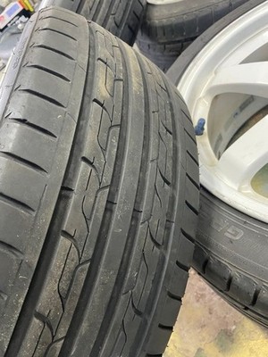JDM Rays TE37 17x7.5J Offset 40 PCD114.3 5-hole (No Tires) - 画像 (6)