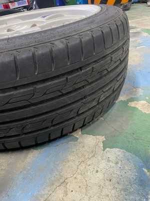 JDM Rays TE37 17x7.5J Offset 40 PCD114.3 5-hole (No Tires) - 画像 (9)