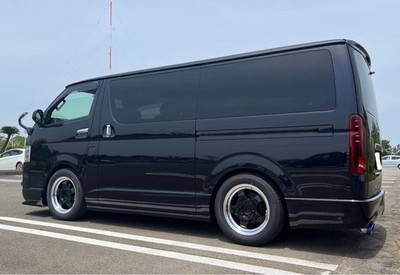 JDM WORK work XTRAP 17-inch wheels for Hiace 6-hole (No Tires) - 画像 (2)