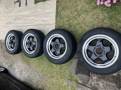 JDM WORK work XTRAP 17-inch wheels for Hiace 6-hole (No Tires) - 画像 (4)