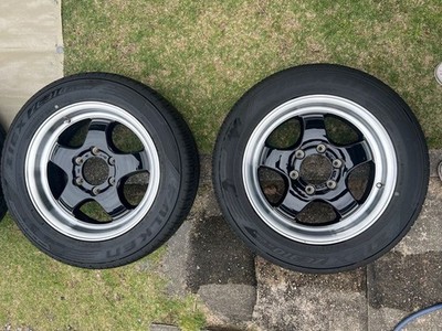 JDM WORK work XTRAP 17-inch wheels for Hiace 6-hole (No Tires) - 画像 (5)