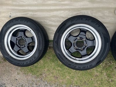 JDM WORK work XTRAP 17-inch wheels for Hiace 6-hole (No Tires) - 画像 (6)