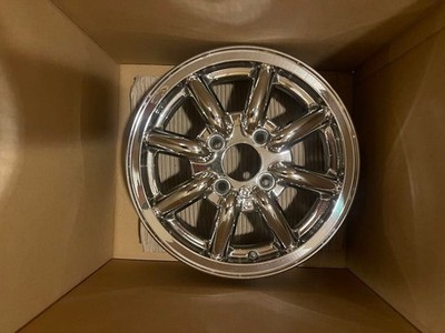 JDM Rare Watanabe chrome wheels 13-inch 100 x 4.5j for kei cars mini c (No Tires) - 画像 (2)