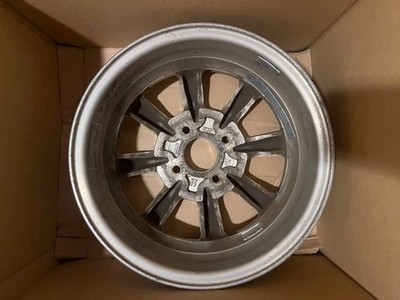 JDM Rare Watanabe chrome wheels 13-inch 100 x 4.5j for kei cars mini c (No Tires) - 画像 (8)