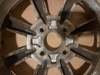 JDM Rare Watanabe chrome wheels 13-inch 100 x 4.5j for kei cars mini c (No Tires) - 画像 (9)