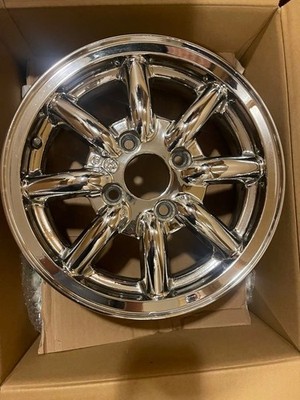 JDM Rare Watanabe chrome wheels 13-inch 100 x 4.5j for kei cars mini c (No Tires) - 画像 (11)