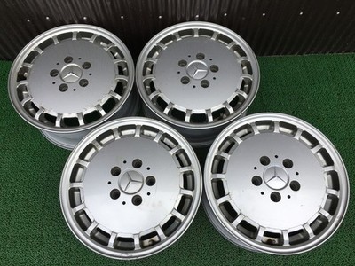 JDM Rare Mercedes-Benz W124 genuine 15 wheels 6.5J +48 112 5H 4Book ol No Tires