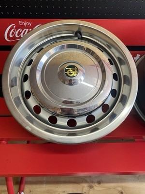 JDM Mitsuoka Galue I genuine chrome wheel caps and steel wheel set 4-h No Tires - Image 4