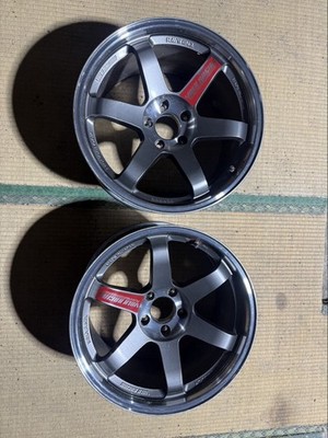 JDM TE37SL 18-inch 10.5j +22 GTR Size No Tires