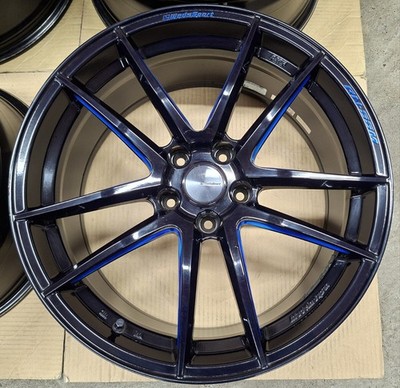 JDM Wedssports RN-55M Wheels 4Book 198.5J 114.3 Subaru WRX STI Levorg No Tires - Image 2