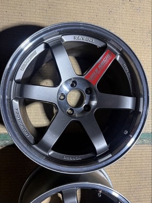 JDM TE37SL 18-inch 10.5j +22 GTR Size No Tires - Image 3