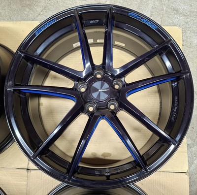 JDM Wedssports RN-55M Wheels 4Book 198.5J 114.3 Subaru WRX STI Levorg No Tires - Image 5