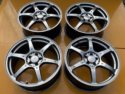JDM RAYS VOLK RACING G2 lightweight forging wheel 18x7.5J PCD100 5-hol No Tires - Image 3