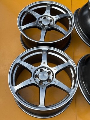 JDM RAYS VOLK RACING G2 lightweight forging wheel 18x7.5J PCD100 5-hol No Tires - Image 4