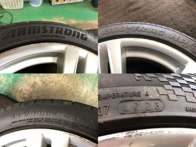 JDM Armstrong 225/45R18 95W 2023 RADAR 255/40R18 2023 BMW genuine 18x8 No Tires - Image 6