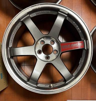 JDM Rays TE37 SL 18-inch 9.5J PCD100RAYS No Tires - Image 3