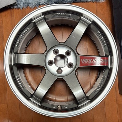 JDM Rays TE37 SL 18-inch 9.5J PCD100RAYS No Tires - Image 4