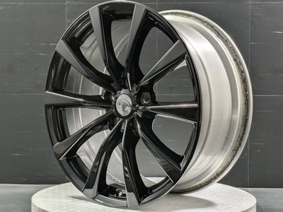 JDM Glossy Black Painting Nissan Skyline V36 370GT typeS Genuine 19" P No Tires - Image 2