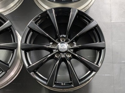 JDM Glossy Black Painting Nissan Skyline V36 370GT typeS Genuine 19" P No Tires - Image 3