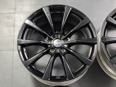 JDM Glossy Black Painting Nissan Skyline V36 370GT typeS Genuine 19" P No Tires - Image 5