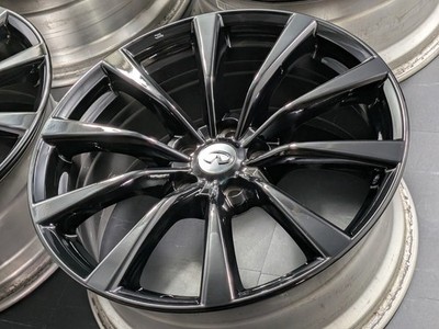 JDM Glossy Black Painting Nissan Skyline V36 370GT typeS Genuine 19" P No Tires - Image 7