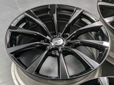 JDM Glossy Black Painting Nissan Skyline V36 370GT typeS Genuine 19" P No Tires - Image 8