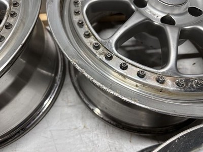 JDM Rare BLITZ BRW-01 blitz 178J +40 PCD114.3 5-hole 5H 4-book through No Tires - Image 6