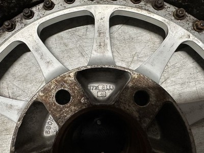 JDM Rare BLITZ BRW-01 blitz 178J +40 PCD114.3 5-hole 5H 4-book through No Tires - Image 8