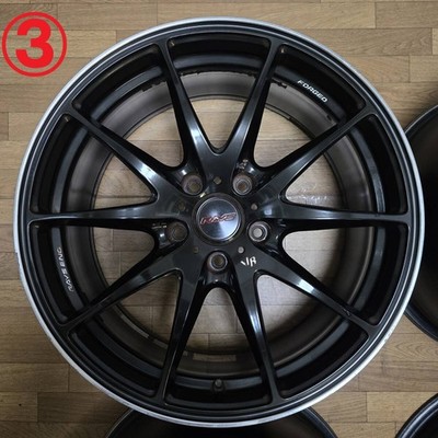 JDM Rare188.5J +52 PCD114.3 RAYS G25 WRX STI VAB GVB GRB S4 VAG GVF GR No Tires - Image 4